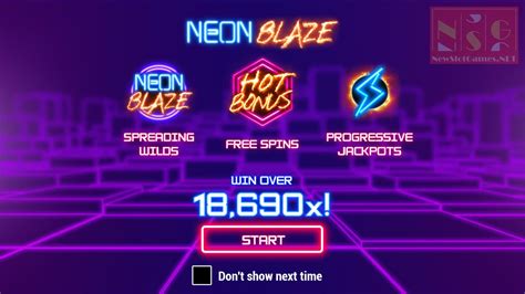 Neon Blaze Slot Grátis